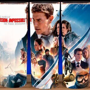 Mission Impossible Final Reckoning Movie Cup Mug Tumbler 20oz